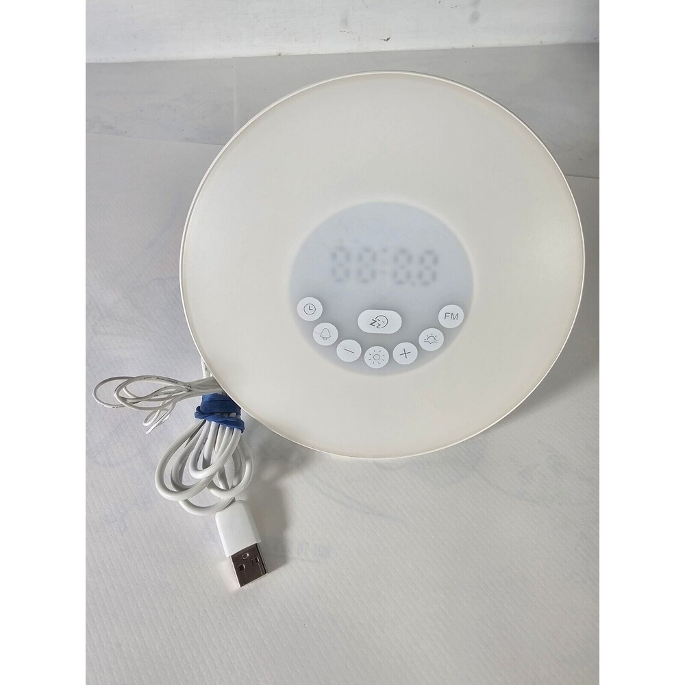Wake Up -Sunrise Alarm Clock Light- FM Radio Smart Snooze Function Touch Control - Picture 5 of 9